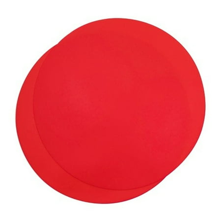 

TV Time Direct Silicone Microwave Spill Mat -Two Pack - 11.75 in. Red