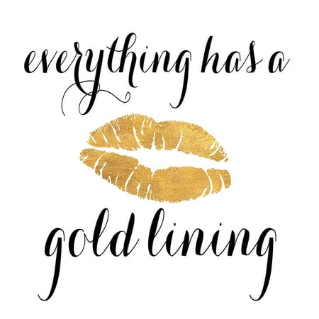 12000 Prints - Golden Glam II Poster Print by SD Graphics Studio