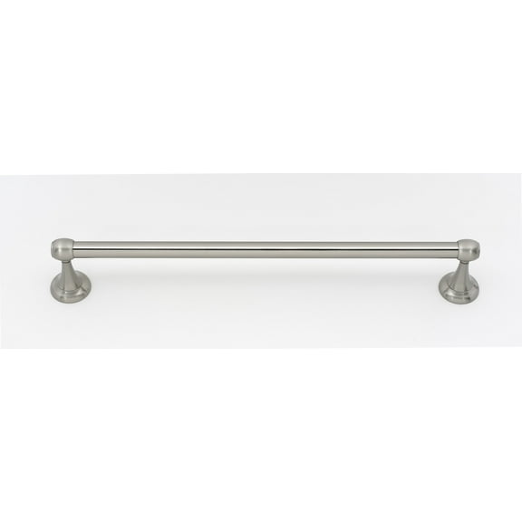 Alno A6620-18 Royale 18" Wide Traditional Solid Brass Bathroom Towel Bar Towel Rod -