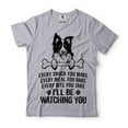 thumbnail image 5 of Cute Dog Shirt Dog Owner Gift Funny Dog Shirt I'll Be Watching You Shirt Dog Mom Shirt Dog Dad Gifts (Small Military Green), 5 of 6