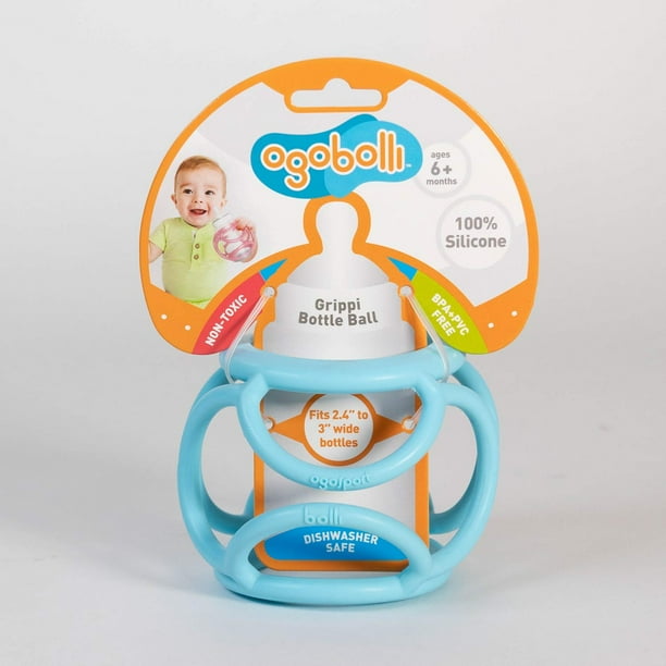 Ogosport Grippi Bottle Ball Baby Bottle Holder And Sensory Teether Toy For Babies Ages 6 Months And Up Made From Safe Stretchy Silicone By Brand Ogosport Walmart Com Ogosport Grippi Bottle Ball Baby Bottle Holder And Sensory Teether Toy For Babies Ages 6 Months And Up Made From Safe Stretchy Silicone By Brand Ogosport Walmart Com