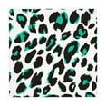 thumbnail image 5 of YFYANG Square Polyester Table Cloth, 60" x 60" Reusable Table Cover Kitchen Dining Room Green Vintage Abstract Leopard Texture Decorative Tablecloths for Tables of 2-4 People, 5 of 8