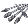 thumbnail image 4 of High-Quality Metal Carving Drilling Double Slot Carbide Burr For Dremel Rotary Tools, Extended Long Double Cut Tungsten Carbide Burs Fit Most Die Grinders, 10Pcs, 4 of 5