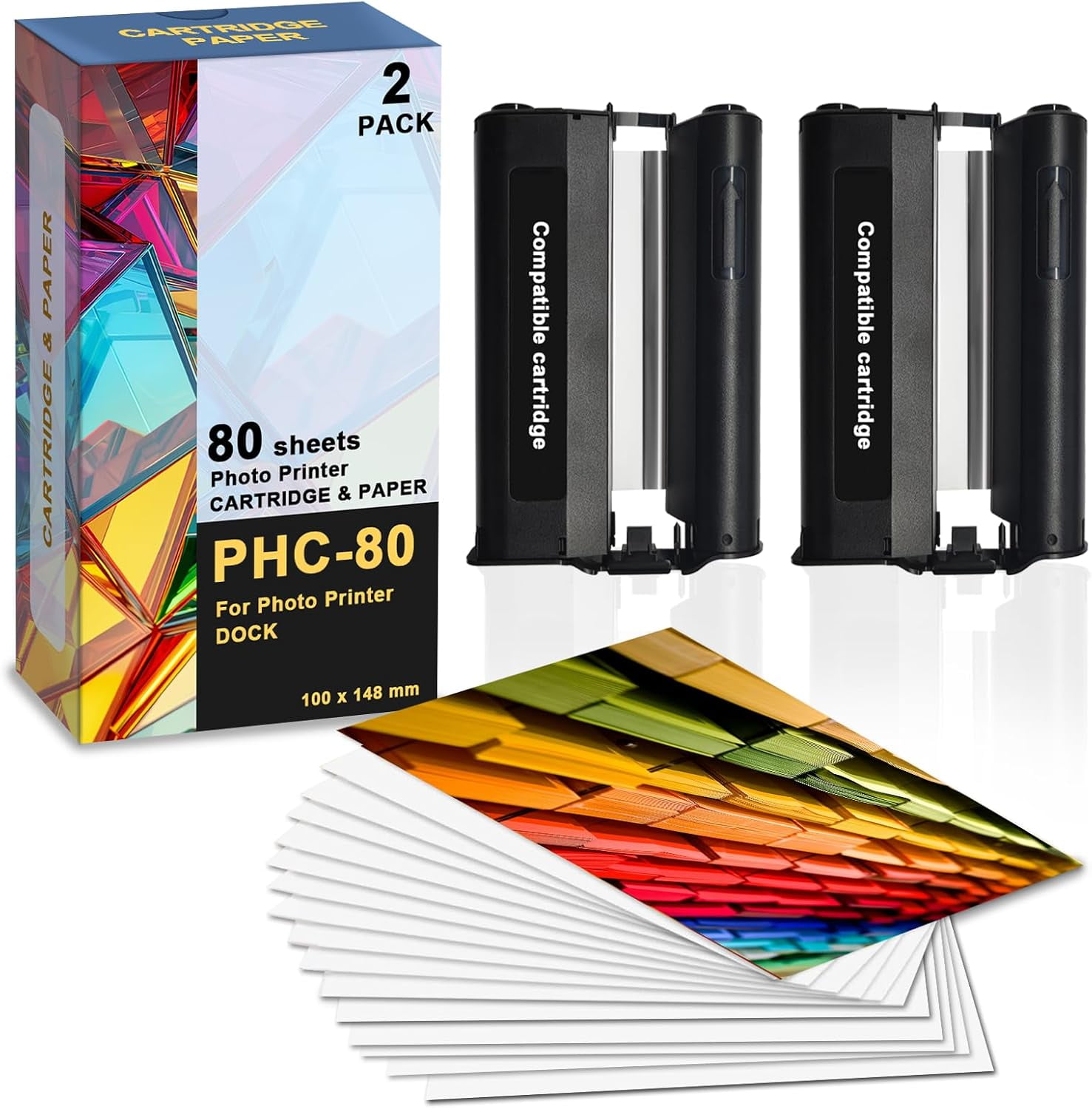 Lifeprint ZINK Photo Paper 3 x 4.5 Inches 40 Pack for Instant