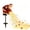 Santa Claus Magic Fountain- A4, variant on Snowman Magic Fountain Garden Light, Solar Powered Christmas Flowing Cascading Snowflake Star LED Yard Stake Light, Dynamic Winter Scene Outdoor Yard Decor for Holiday Porch Lawn Display