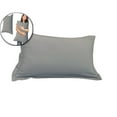 thumbnail image 1 of Dvruxg Soft Microfiber Pillow Covers with Envelope Closure, Fade, Wrinkle and Shrink Resistant Bed Pillow Cases, 18.9 × 29.13 Inch, 1 of 5