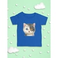 thumbnail image 3 of Two Cats With Two Eye Colors T-Shirt Infant -Kayomi Harai Designs,  6 Months, 3 of 4