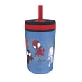 thumbnail image 3 of Zak Designs 12oz Marvel Spider-Man Kelso Toddler Cups For Travel or At Home, Vacuum Insulated Stainless Steel Sippy Cup With Leak-Proof Design is Perfect For Kids (Spidey and His Amazing Friends), 3 of 12