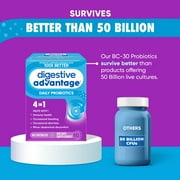 Digestive Advantage Daily Probiotics Capsules for Women and Men, Supports Gut Health, 60 Count