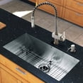 thumbnail image 3 of Vigo VG15247 Stainless Steel 30" Single Basin Undermount Kitchen Sink, 3 of 7