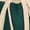 Evergreen, variant on Evergreen Color Contrast Loose Pullover and Lace-up Waist Skort Set