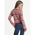 thumbnail image 3 of Jessica Simpson Women’s Alani Pointelle Cardigan Sweater, Lightweight, Sizes XS-XL, 3 of 6