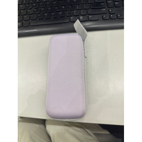Bocaoying Mini Folding Umbrella with Case, Lightweight Portable Umbrella, Light Compact Rain Umbrella for Travel Outdoor Daily Use, Small Sun & Rain Pocket Umbrella for Girls and Women (Purple)