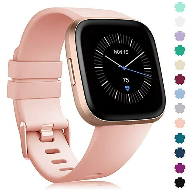 Correa de repuesto para Fitbit Versa Versa 2 accesorio de silicona suave resistente al agua Original Walmart en linea