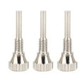 thumbnail image 1 of Piezas de reparación de trompeta, 3 piezas de tubo de afinación de trompeta, accesorios de trompeta, tornillo antideslizante de trompeta probado y confiable, 1 of 6