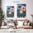 thumbnail image 4 of Elephant Stock The Ten Largest No. 1 Wall Art - Vertical Canvas Wall Art - Living Room Wall Decor - Abstract Canvas - Blue And Yellow Decor By Hilma Af Klint - 20" x 30", 4 of 8