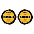 thumbnail image 2 of DEWALT Large Saw Blades 12-in 40-Tooth Rough Finish Tungsten Carbide-tipped Steel Miter Saw Blade Set (2-Pack), 2 of 2