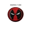 Superheroes Marvel Comics X-MEN The Merc with The Mouth Deadpool Logo 3" Embroidered Iron/Sew-on Applique Patch