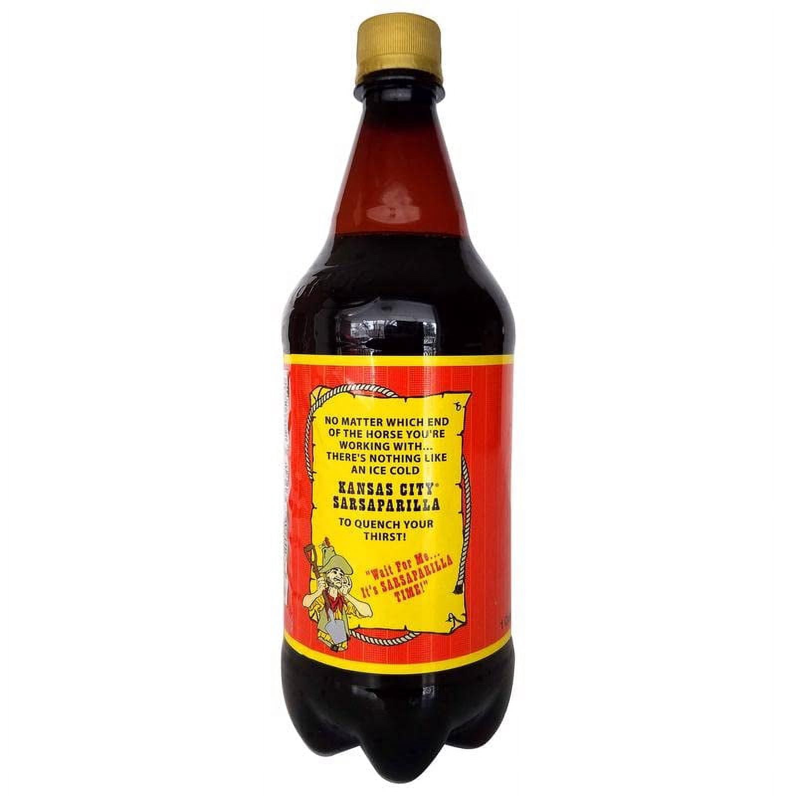 Frostop 512327 Sarsaparilla Soda, 32 oz. - Quantity 15