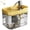 Yellow, variant on USB Cat Water Fountain with Auto Filter Transparent Anti-Dry Burning Recirculating Dispenser Includes Pump for Cats