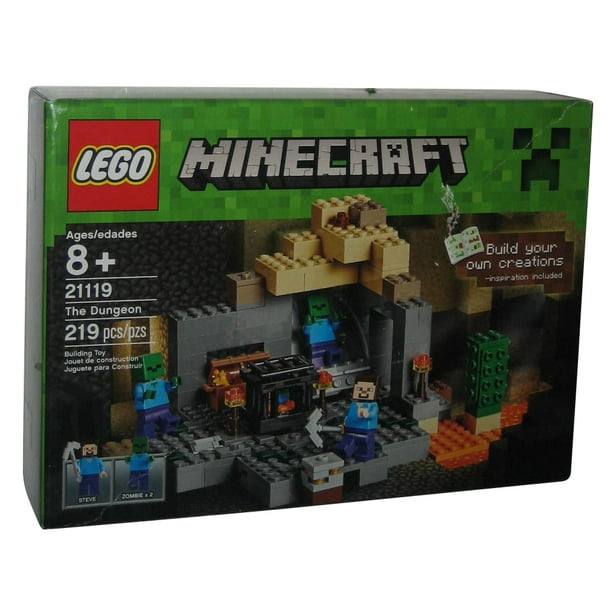 Lego Minecraft The Dungeon Building Toy Set 21119 Walmart Com