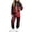 Black and Red - Hibiscus, variant on DISNIMO Girls' Tracksuit 2 Piece Full Zip Sweatsuits and Sweatpants Sets, Apple Printed Athletic Sweatsuit Long Sleeve Activewear with Side Pockets Hip Hop Dance Streetwear 80s 90s Style