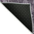 thumbnail image 4 of 10' X 14' Plum Purple And Lavender Floral Washable Indoor Outdoor Area Rug, 4 of 5