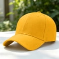 thumbnail image 6 of Boyscolos Baseball Cap Adjustable Size for Running Workouts and Outdoor Activities All Seasons Comfortable and Breathable Yellow One Size, 6 of 6