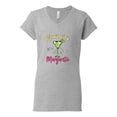 thumbnail image 2 of Wild Bobby, Mamacita Needs a Margarita Mother's Day Women’s Standard V-Neck Tee, Heather Grey, Medium, 2 of 6
