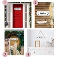 thumbnail image 7 of Hello Sign for Front Door Wooden Plaque Sign Plank Rustic Wall Art Hanging Decorations for Entryway Home Housewarming Living Room Outdoor Porch Yard Patio 11.7 x 3.8inch White DIY, 7 of 7