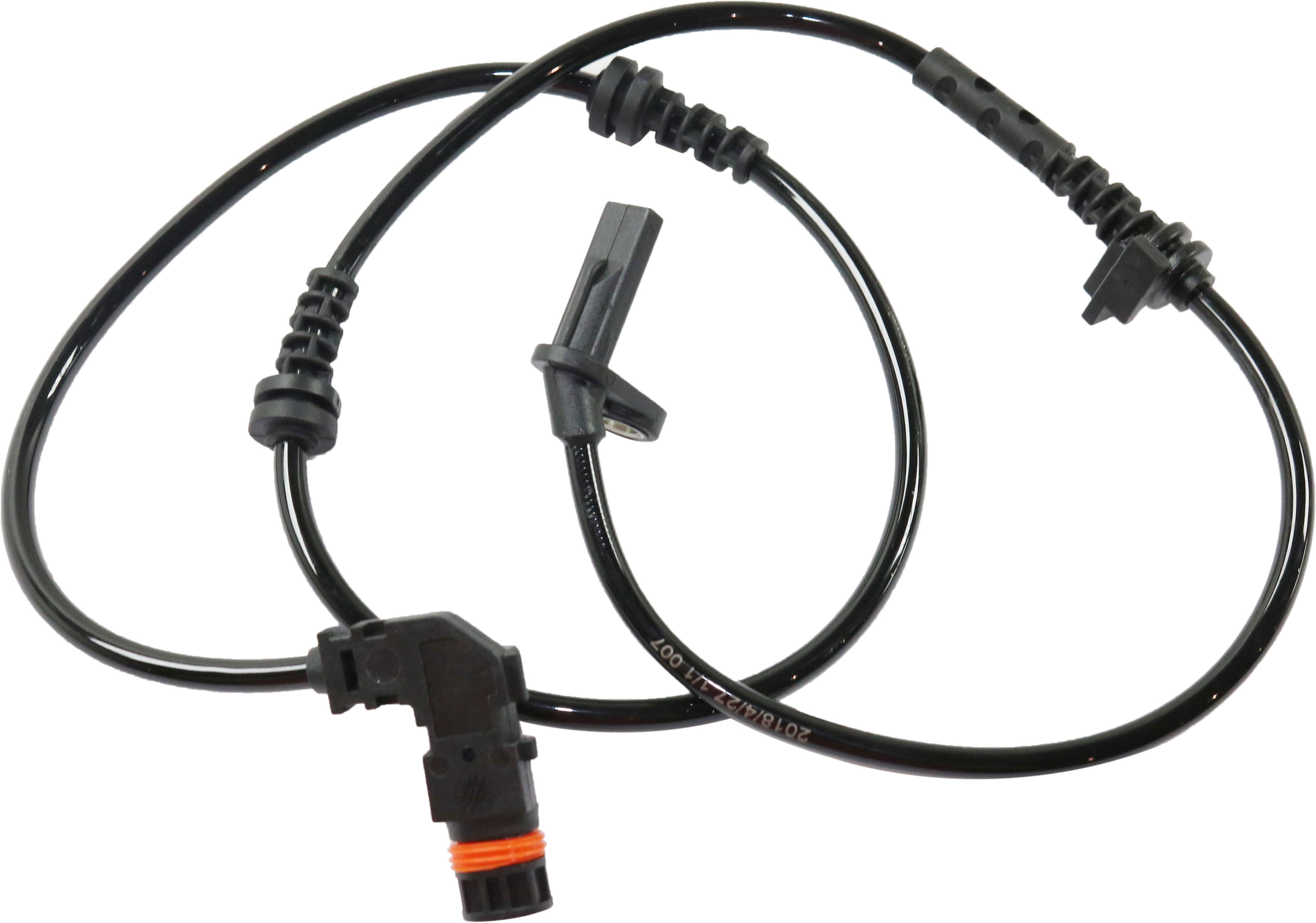 ABS Speed Sensor Compatible with 2009-2013 Mercedes Benz CL550 2007-2013 Mercedes Benz S550 Front, Driver or Passenger Side 6 Cyl 3L Male Connector Pin Type 2-Prong Terminal