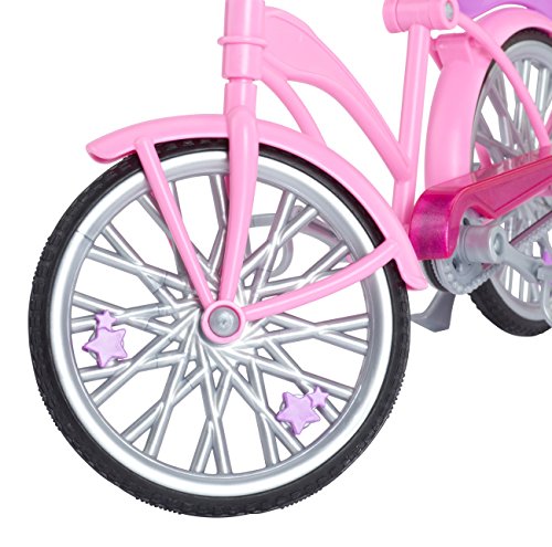 barbie sisters with bikes and scooters