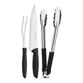 thumbnail image 1 of Juego de Utensilios Tramontina Plenus con Mango de Plástico 3 Piezas Negro, 1 of 5
