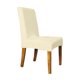 thumbnail image 5 of Funda para silla de Color sólido de zorro plateado, Protector elástico para silla, antideslizante, yeacher Blanco, 5 of 7