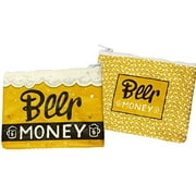 Wristlet Wallet -- BEER MONEY -- Card Coin Holder