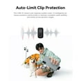 thumbnail image 5 of Hollyland Lark A1 Wireless Microphone for iPhone 17/16/15 & Android, 48kHz/24-bit, 3-Level Intelligent Noise Cancel, Mini Mic for YouTube, Podcast, Vlogging (Black, 2TX + USB-C RX + Charging Case), 5 of 9