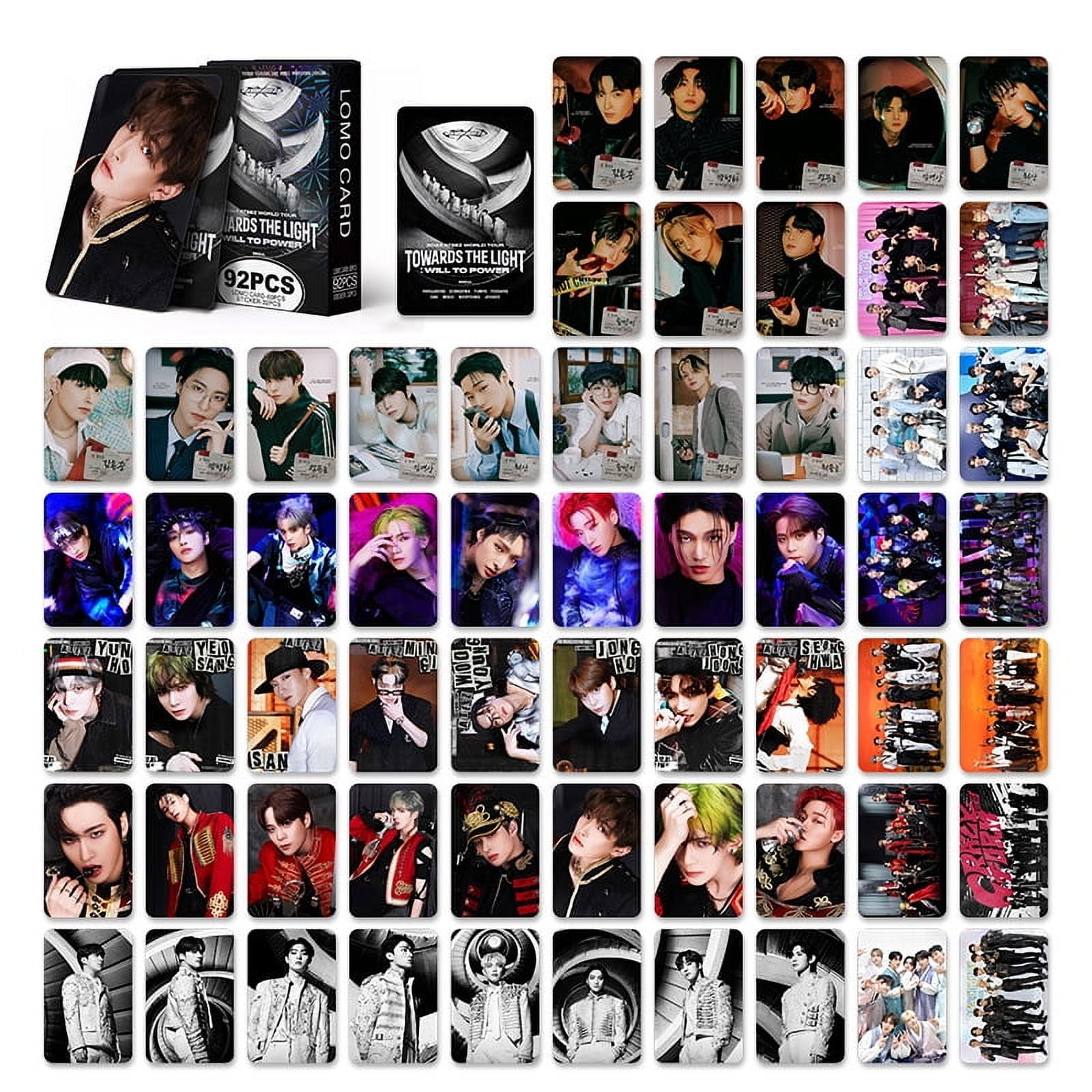 ATEEZ アチズ ホンジュン Walmart トレカ Brand name kaizukichin 92pcs boxed photo card ATEEZ new