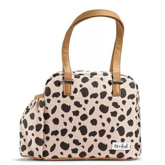 MedPort 7165FFST2622 Fit & Fresh Graphic Cheetah Laketown Lunch Bag, Tan