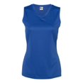 thumbnail image 1 of C2 Sport T-Shirt Sans Manches Col en V pour Femmes, G, Royal, 1 of 2