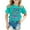 Mint Green, variant on ibiyuan 100 Days Of School Shirt Girls Toddler Boys Little Kids Short Sleeve Print Funny Graphic Celebration Top