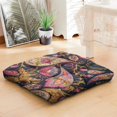 thumbnail image 2 of Paisley Meditation Cushion, Square Floor Pillow for Yoga Sitting and Relaxation 22 x 22, 2 of 7