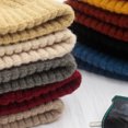 thumbnail image 5 of 1 gorro para hombre y mujer, gorro elástico de invierno para niñas, mujeres, niños, hombres, para clima invernal, negro, M (56-58 cm) TUNC Sencillez, 5 of 5