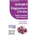 Swan Magnesium Citrate Saline Laxative Grape 2Pack Bundle with Couger Card