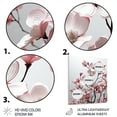 thumbnail image 3 of Designart "Pink White Dogwood Photo landscape" Floral & Botanical Metal Wall Art Prints, 3 of 5