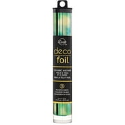 Deco Foil Specialty Transfer Sheets 6"X12" 5/Pkg Emerald Watercolor