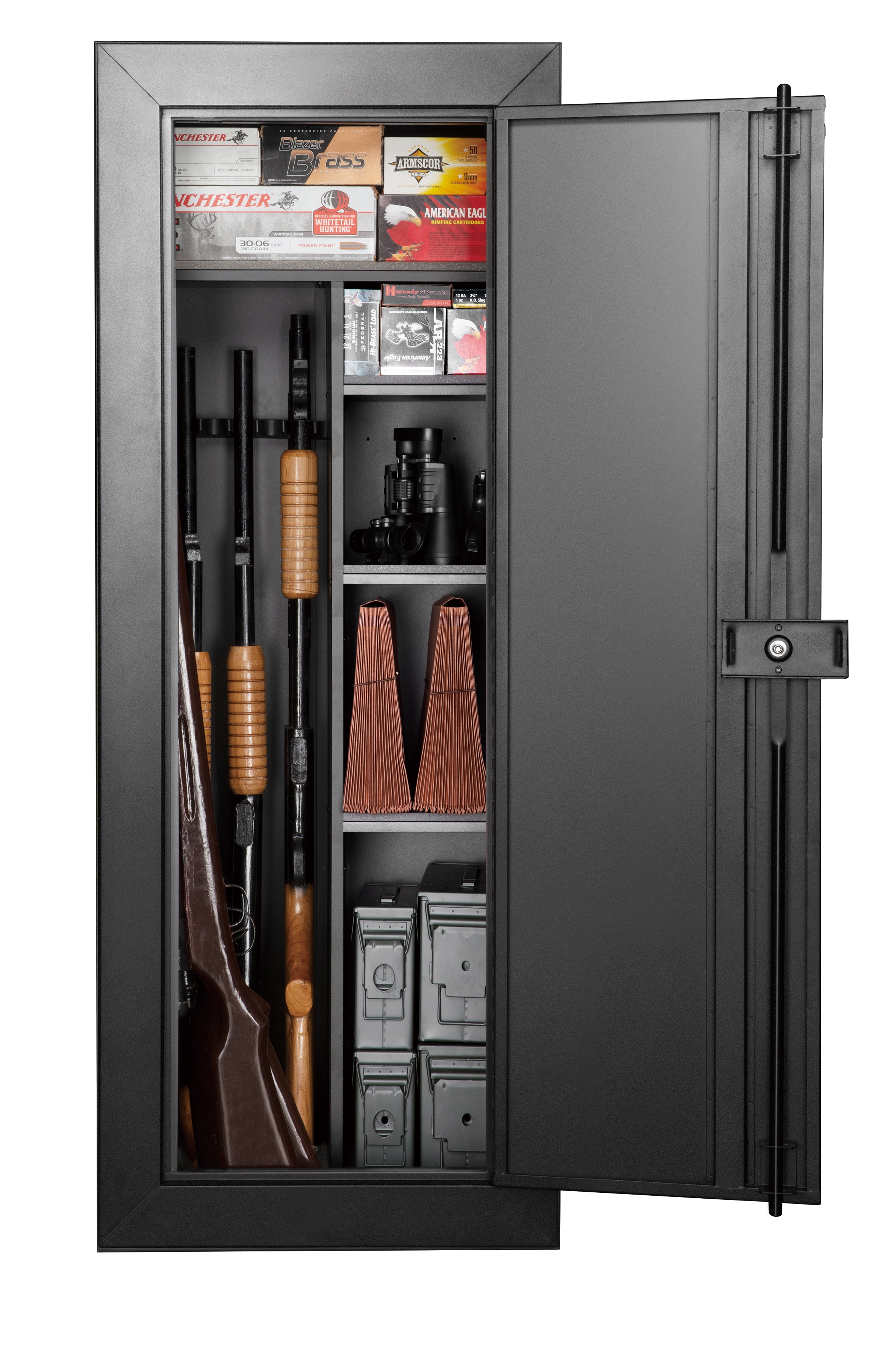 Fortress 18-24 Gun Modular Gun Cabinet, Key Lock, 1 Each Model GC18-24, New