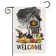thumbnail image 1 of Trick or treat bandera de jardín vertical de doble cara, decoración exterior de patio de halloween Adepaton CPB-CJZ18-6, 1 of 5