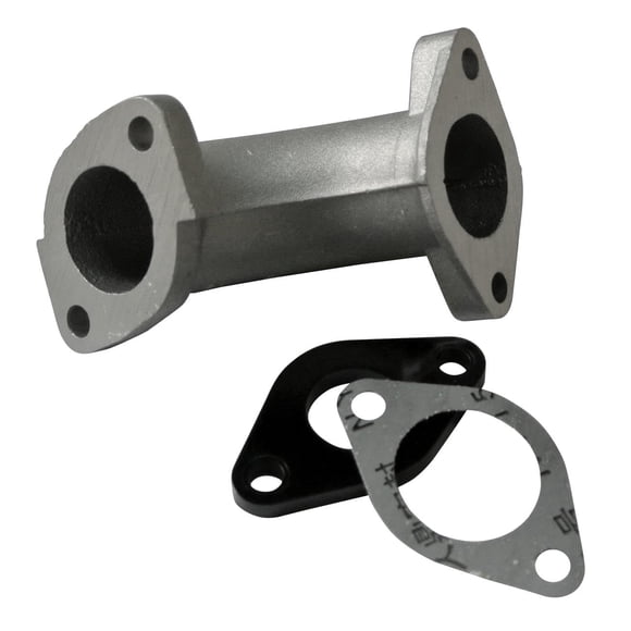 Mingdun Tubo colector de admisión con tornillos de juntas para 110 cc 125 cc 140 cc Dirt Pit Bike Go Kart Quad