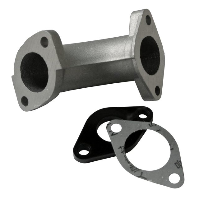 Mingdun Tubo colector de admisión con tornillos de juntas para 110 cc 125 cc 140 cc Dirt Pit Bike Go Kart Quad