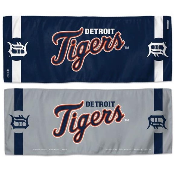 Wincraft 9960623149 Serviette Rafraîchissante Detroit Tigers - 12 x 30 Po